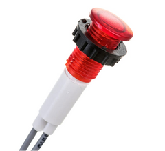S100K Сигнальная арматура 10мм неоновая лампа 220В красная EMAS