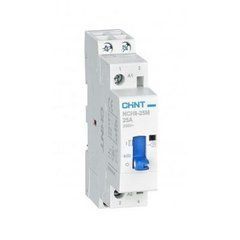 Контактор модульний з ручн. упр. NCH8-16M/11 1no+1nc AC220-240V Chint, 230V АС