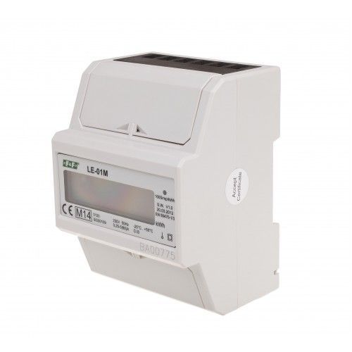 Лічильник електроенергії 1-фазний LЕ-01M з MODBUS RTU