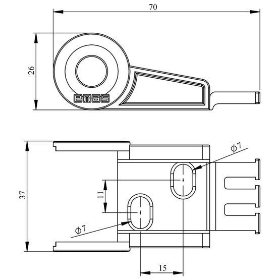 Внутреннее соединение 20х25 HKP020025ZDA