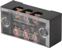 Клемна колодка захищена e.tc.protect.45.3, 45А, 3 полюса