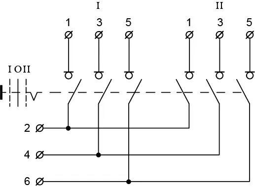 Роз'єднувач 1-0-2 на 30А (QS5-30P/3)