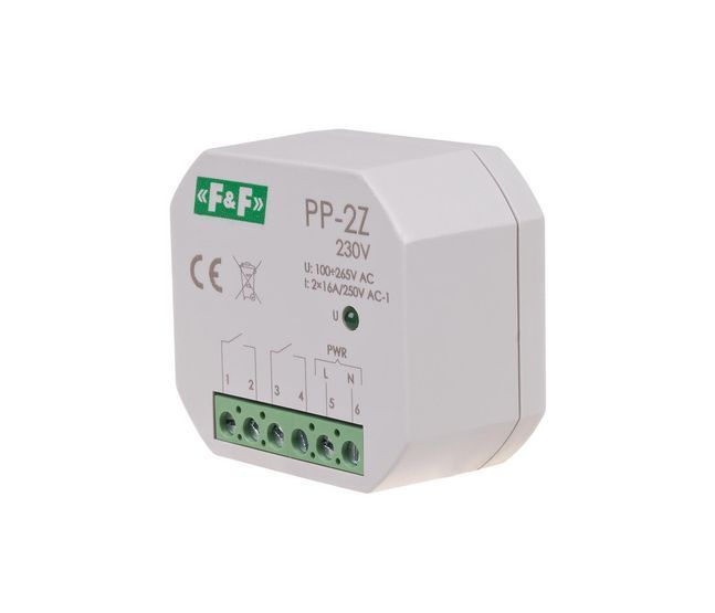 Електромагнитное реле PP-2Z-230V, 16А