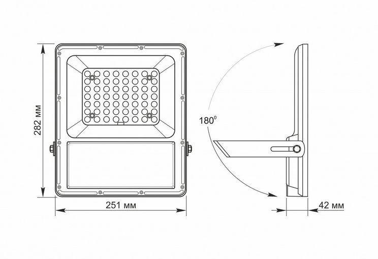 LED прожектор 30W 5000K на сонячних батареях VIDEX з пультом, 25743, VL-FSO-1005, 5000