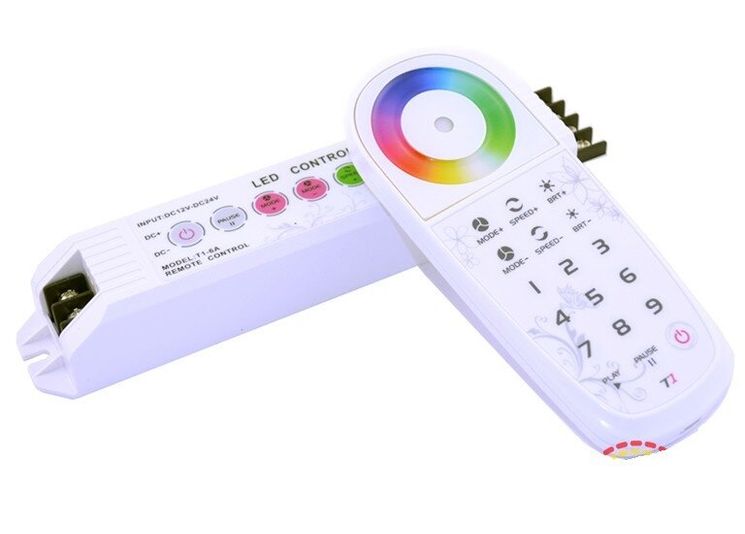 Контроллер RF RGB 18A (Touch) + PRG, 2441