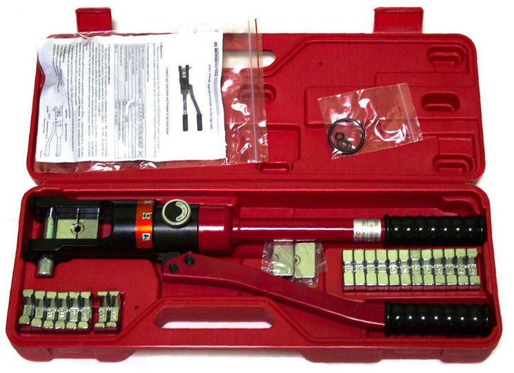 Пресс YQ-120 гидравлический для опрессовки кабеля АСКО