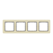 Рамка 4-постовая, Береза - эффект дерева, Sedna Elements Schneider Electric SDD380804, Береза