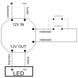 Светорегулятор для LED SCO-803 36Вт F&F
