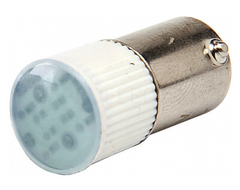 Лампа змінна світлодіодна матриця Bа9s 24В синя LED24M, EMAS