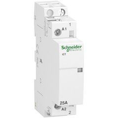 Модульный контактор iCT25A 1НО 230/240В АС 50ГЦ Schneider Electric, 10249, 230V АС