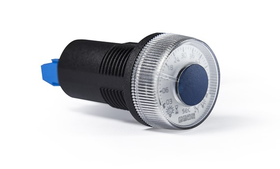 Електронное реле времени с задержкой на включенние 0.1-60 сек. напряжение 10-30VDC транзисторний выход PNP RZ3A1A60S2, EMAS