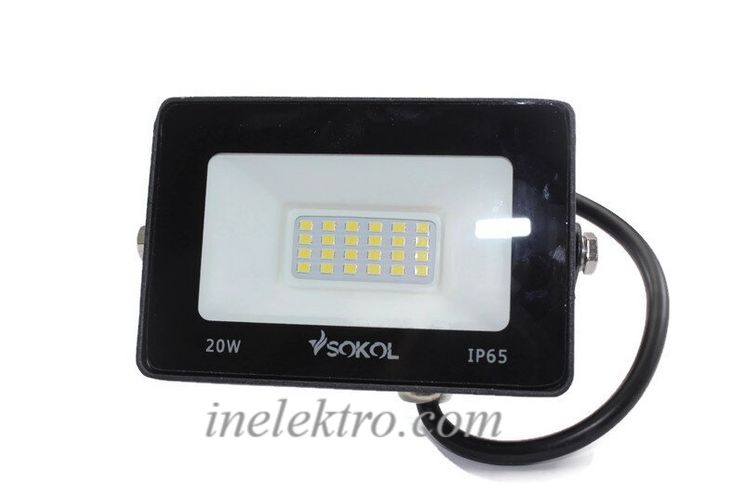 Світлодіодний прожектор LED-SLT-20Вт TM Sokol, 99312, 6500