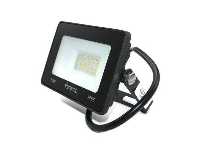 Светодиодный прожектор LED-SLT-20Вт Sokol, 99312, 6500