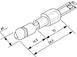 Роз`єм-штекер циліндричний MPD 1.25-156 'вилка' (100 шт.)