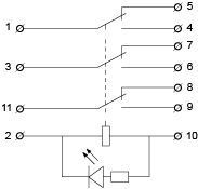 Реле МK3P (DC 24 V)