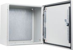 Корпус с монтажной панелью металлический 40*40*20, IP65, серии UBox