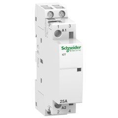 Модульный контактор iCT25A 2НО 230/240В АС 50ГЦ Schneider Electric, 10250, 230V АС