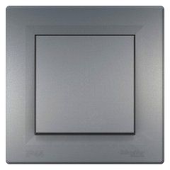 Выключатель 1-ый Сталь IP44 EPH0100262 ASFORA, 9913, Сталь