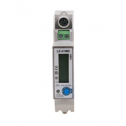 Лічильник електроенергії LE-01MR, однофазний, Modbus RTU