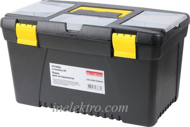 Ящик для інструментів, e.toolbox.09, 432х248х240мм