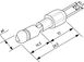 Роз`єм-штекер циліндричний MPD 2-156 'вилка' (100 шт.)