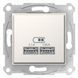 USB розетка 2,1A SDN2710223 Слоновая кость Sedna Schneider, 7335, Слоновая кость