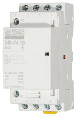 Модульный контактор MK-N 4P 16A 4NO 220V, 230V АС