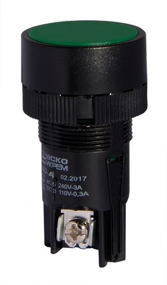 XB2-EA135 Кнопка "Старт" зелена (NO+NC)