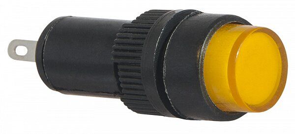 Сигнальна арматура AD22E-10DS жовта 24V АC/DC