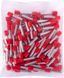Ізольований наконечник втулковий e.terminal.stand.e6018.red 6,0 кв.мм, червоний, 100шт, Червоний