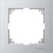 M-PURE РАМКА, 1-ПОСТ.КОЛІР АЛЮМ., Merten Schneider, 11442, Алюминий