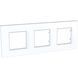 Рамка 3-я "Белая" MGU2.706.18 Unica Quadro Schneider, 7664, Белый