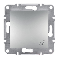 Кнопка «Дзвоник» EPH0800161 самозажимні контакти ASFORA Schneider Electric алюміній, 0736