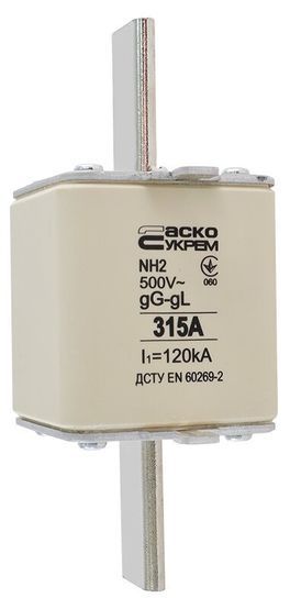 Предохранитель ножевой с плавкой вставкой NH2 315A gG АСКО