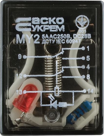 Реле МY2 (DC 12 V)