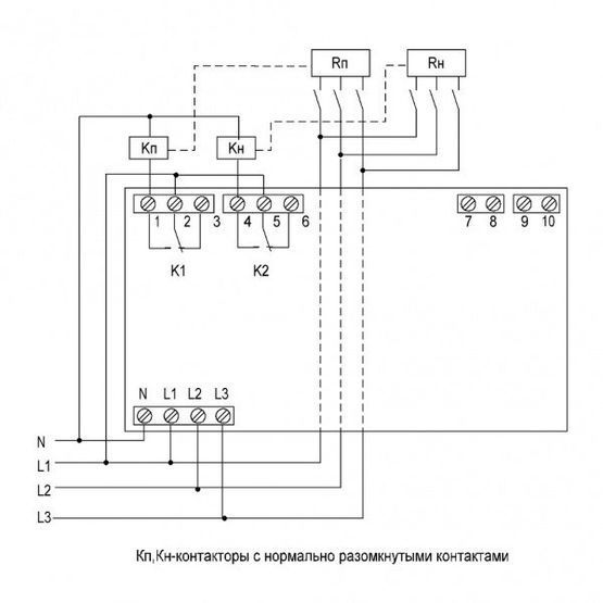 Обмежувач потужності OM-630, трифазний, 5-50 кВт