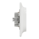 Подвійна розетка 2P+E з заз/к та шторками Білий Sedna Design Schneider SDD311221, Білий