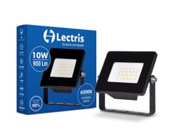 Світлодіодний прожектор Lectris 10W 900Лм 6500K 185-265V IP65 1-LC-3001, 6500