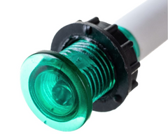 Сигнальна арматура S100LY 10мм світлодіодна лампа 220В зелена EMAS