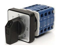 Кулачковий перемикач 7-ступ. 1п (0-1-2-3-4-5-6-7) 10А PSA010KS127S EMAS