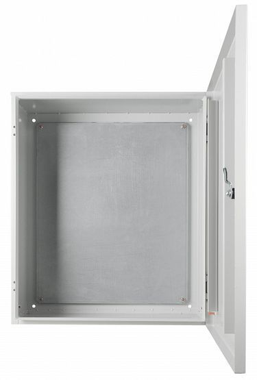 Корпус металевий з панеллю 30*30*15, IP31, UBox