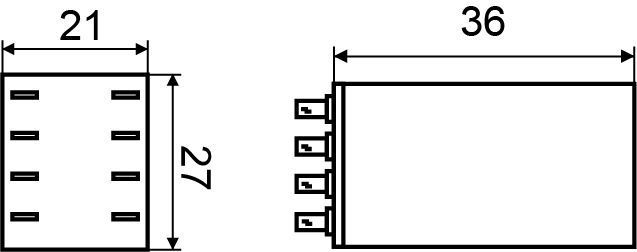 Реле МY2 (DC 24 V)
