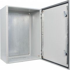 Корпус с монтажной панелью металлический 60*50*20, IP65, серии UBox