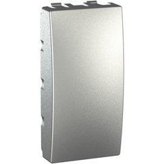Заглушка 1М Алюминий MGU9.865.30 UNICA Schneider, 8793, Алюминий
