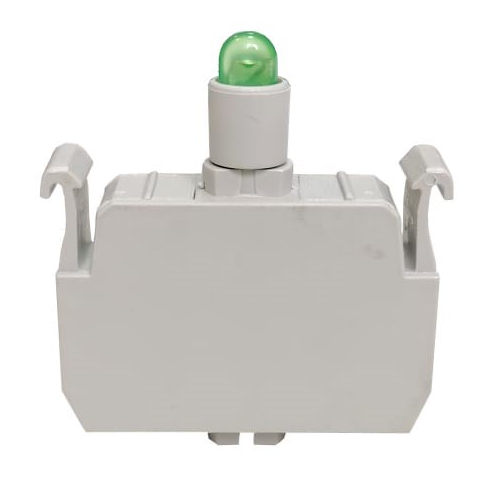 Блок-контакт подсветки CB9 с зеленым светодиодом 12-30 В AC/DC EMAS