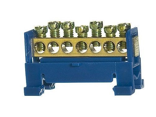 Шина нулевая BC-507 6х9 на изоляторе 7 отверстий АСКО