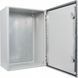 Корпус з монтажною панеллю металевий 60*50*20, IP65, серії UBox