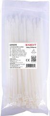 Кабельна стяжка e.ct.stand.150.4.white (100шт), біла