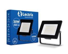 Светодиодный прожектор Lectris LED30W 2600Лм 6500K 185-265V IP65 1-LC-3003, 6500