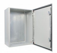 Корпус с монтажной панелью металлический 70*50*30, IP65, серии UBox